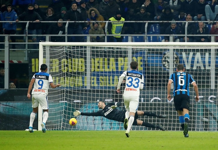 Samir Handanovic hinders Atalanta from winning after saving a penalty in their recent Serie A battle