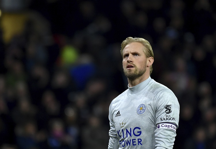 Kasper Schmeichel has 10 clean sheet in Premier League this season