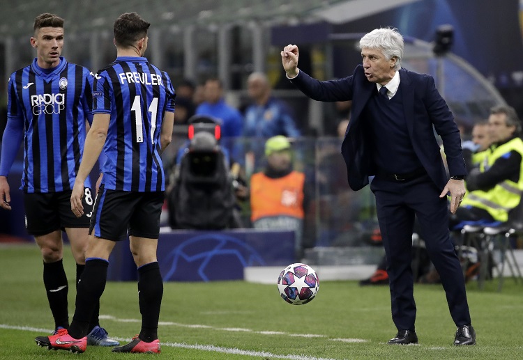 Gian Piero Gasperini is thrilled after Atalanta beat Napoli in Serie A