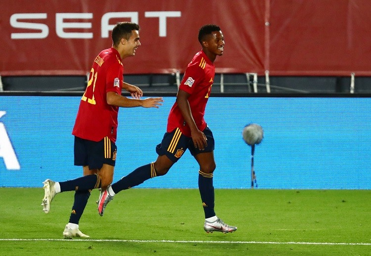 Aksi Ansu Fati di UEFA Nations League