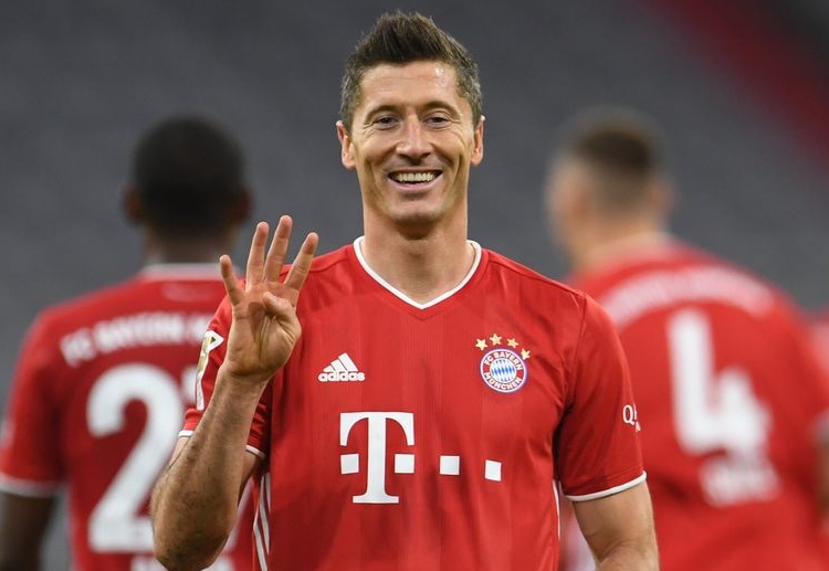 Lewandowski memborong empat gol Bayern di pekan ke-3 Bundesliga
