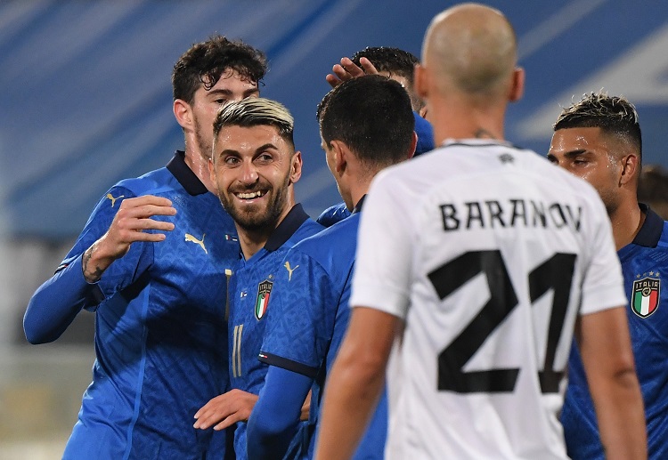 Highlights giao hữu quốc tế 2020: Italy 4-0 Estonia.