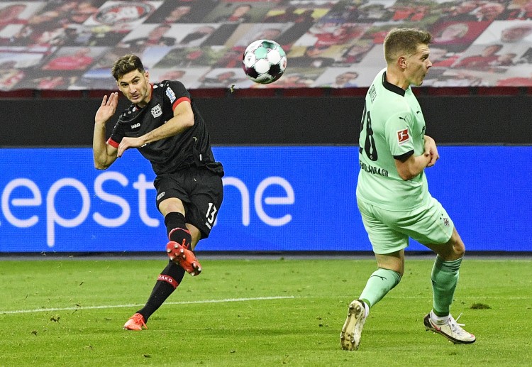Lucas Alario sering cetak gol di Bundesliga