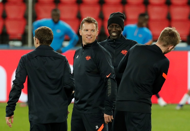 UEFA Champions League: Ở trận đấu gần nhất, RB Leipzig đã có cuộc hành quân tới sân nhà của Frankfurt.