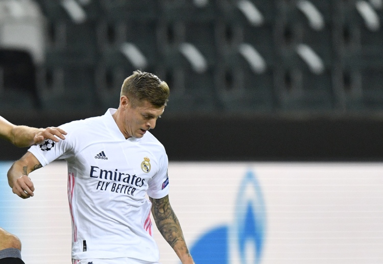 Toni Kroos andalan Real Madrid lawan Inter di Liga Champions