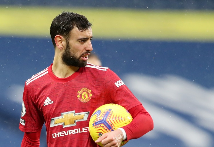 Premier League: Bruno Fernandes cetak satu gol melawan West Brom