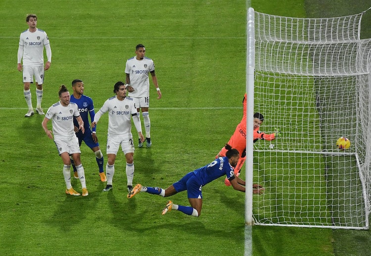 Premier League: Gylfi Sigurðsson and Dominic Calvert-Lewin both scored to help Everton win against Leeds United