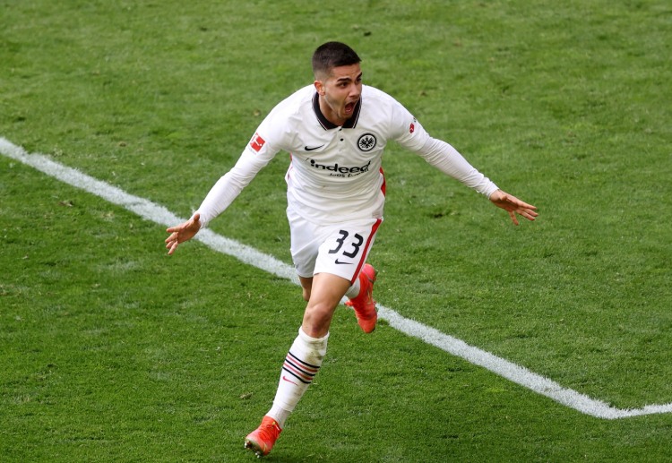 Andre Silva sudah mencetak 22 gol di Bundesliga musim ini