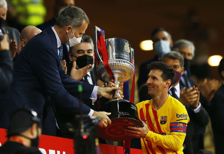 Lionel Messi's brace helped Barcelona win the Copa del Rey title against Athletic Bilbao