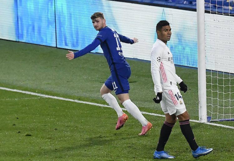 Timo Werner jawab keraguan di ajang Liga Champions