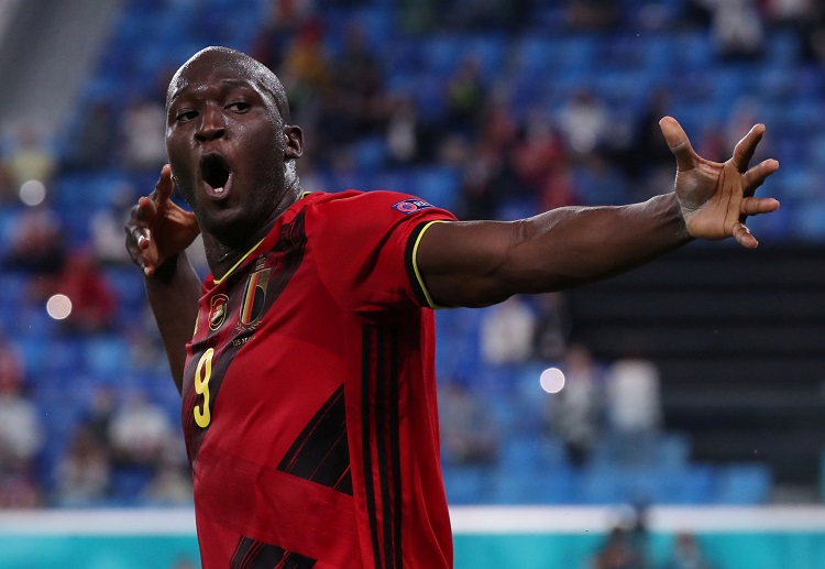 Romelu Lukaku membukukan brace di laga perdana Euro 2020