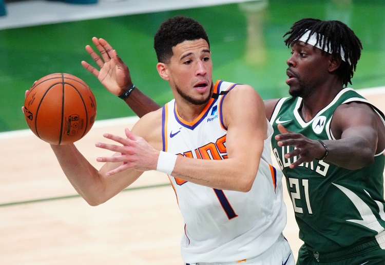 Devin Booker harapan bagi Phoenix Suns untuk memenangkan pertandingan NBA Final 2020/ 2021.