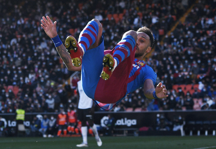 Pierre-Emerick Aubameyang is fast becoming Barcelona's hero in their La Liga campaign