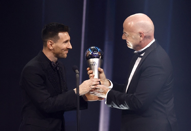 Lionel Messi selevel Cristiano Ronaldo di ajang The Best FIFA Football Award