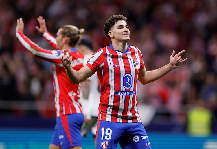 西甲联赛 阿尔瓦雷斯本场收获进球，个人赛季进球数达到15球