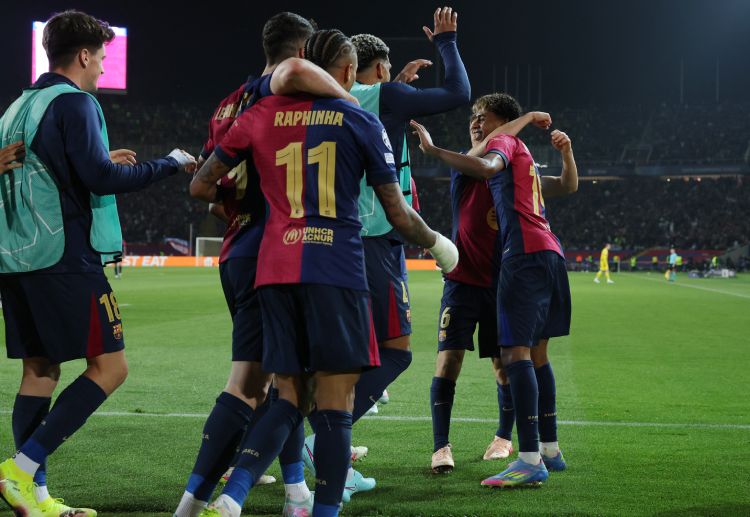 Barcelona ended the first leg of their Champions League semi-finals tie in a 4-0 win