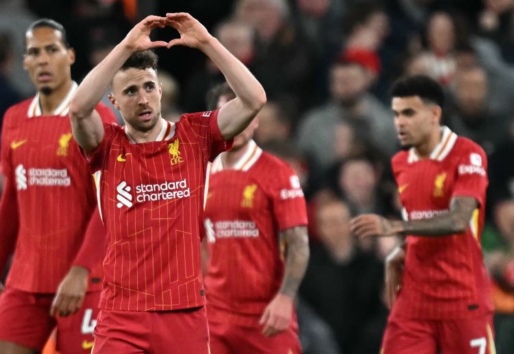 Diogo Jota scored in Liverpool's recent Premier League win