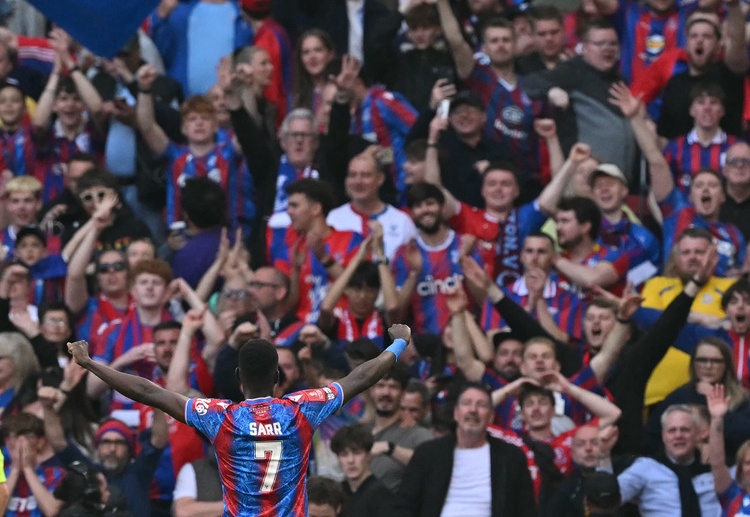 Thanks to goals from Eberechi Eze and Ismaïla Sarr, Crystal Palace advance to the FA Cup Final