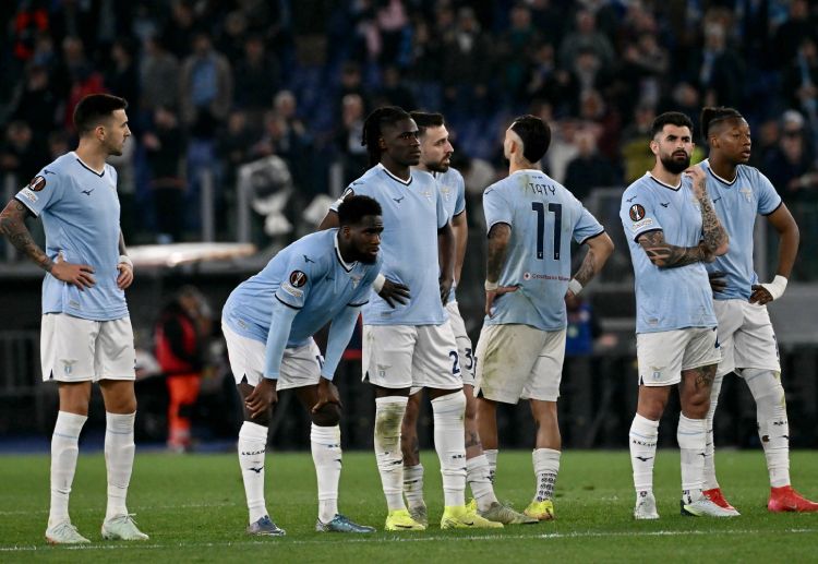 欧洲联赛 拉齐奥苦战至点球大战,但最终未能如愿晋级欧战四强。