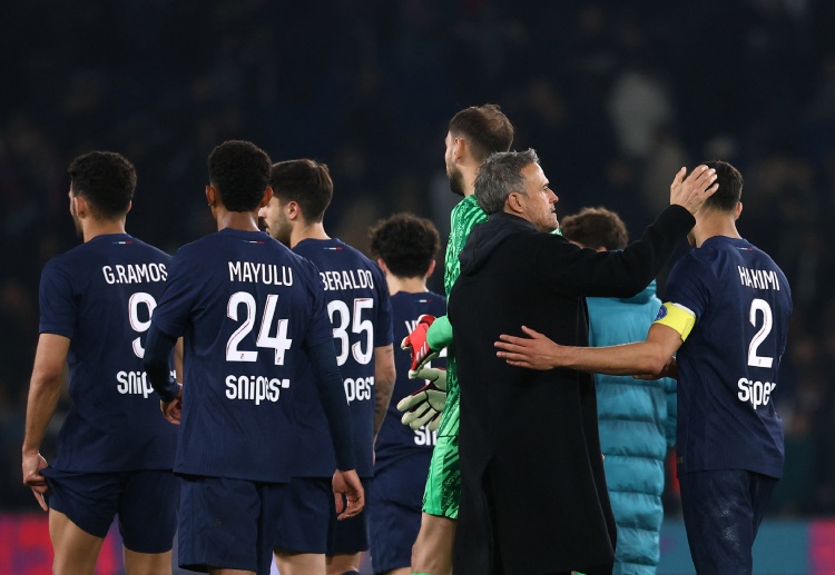 法甲联赛 负于尼斯后，恩里克的球队将本赛季不败纪录停留在32场。