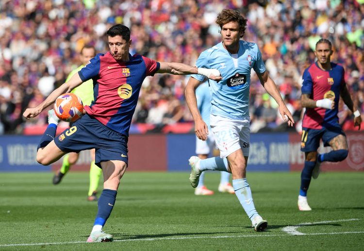 Robert Lewandowski will not be playing in Barcelona's Copa del Rey match against Real Madrid