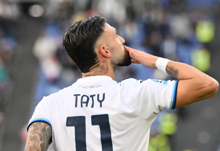 Lazio striker Taty Castellanos is set to feature for 20 minutes in Sunday’s Serie A clash with Atalanta