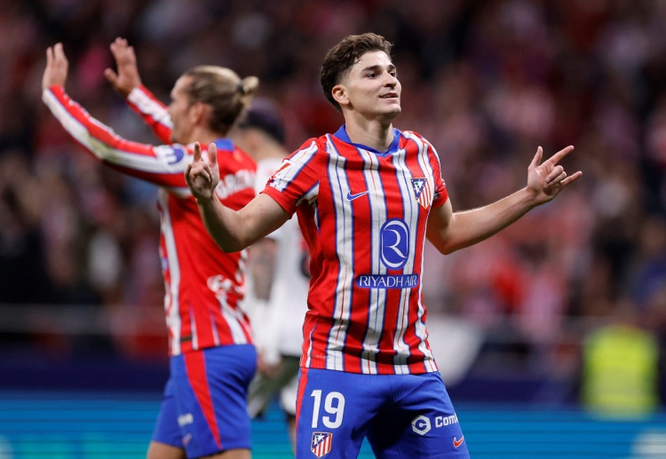 Atletico Madrid đang xếp thứ 3 trên BXH La Liga 2024/25