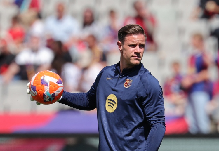 Ter Stegen không được thi đấu nhiều ở La Liga mùa trước