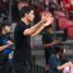 友谊赛 阿尔特塔带领阿森纳以1比0战胜AC米兰，取得季前赛的首胜。