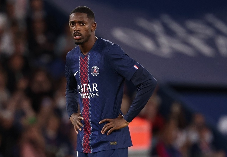 法甲联赛 巴黎球星登贝莱期待在新赛季法甲中打破进球荒。