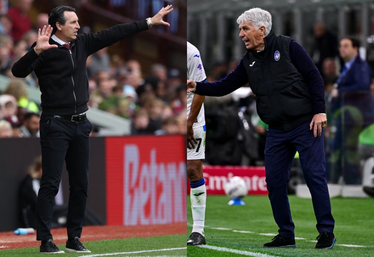 Unai Emery and Gian Piero Gasperini will both aim to celebrate a Club Friendly win at Poundland Bescot Stadium