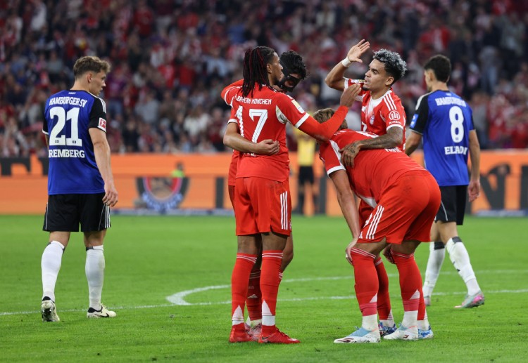 바이에른 뮌헨은 함부르크에 압승을 거둔 뒤 자신만만한 상태로 챔피언스리그에 임한다.