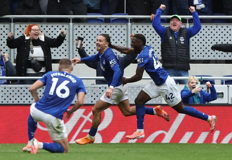 이날 승리로 에버턴은 최근 4경기 2패의 부진에서 벗어날 계기를 마련했다.
