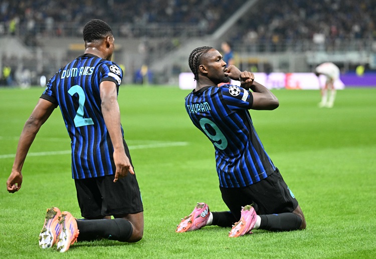 Marcus Thuram currently leads Inter Milan in scoring with three goals this Serie A season