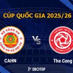 Cúp Quốc Gia Việt Nam: Công An Hà Nội vẫn đang duy trì được phong độ