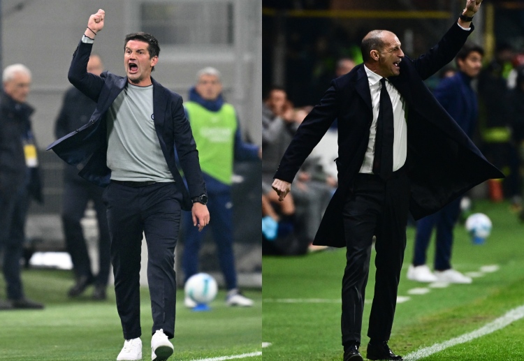 Inter Milan and AC Milan meet in a key Serie A clash, just two points separating the rivals