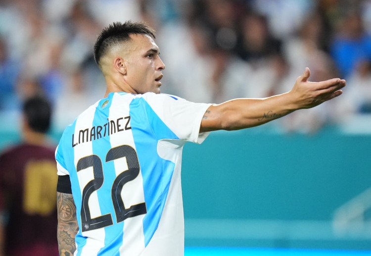 国际友谊赛 劳塔罗的国家队进球数亦随之增加至36球,跻身阿根廷队史射手前四。