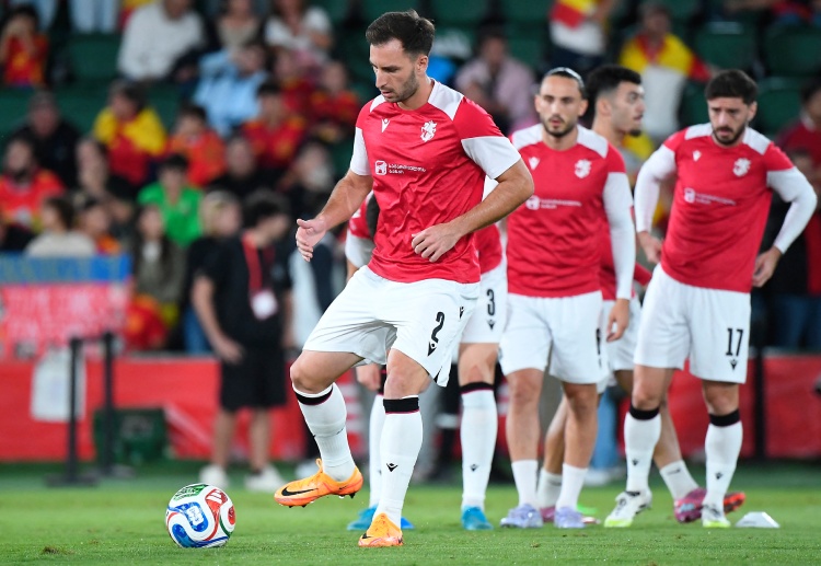 世界杯预选赛 格鲁吉亚备战不利，卡卡巴泽和头号射手米卡塔泽因伤缺席。