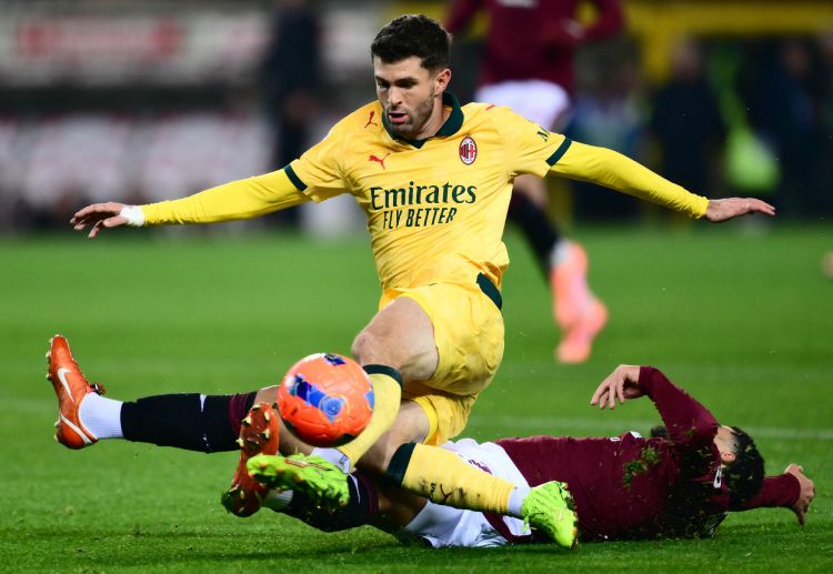 AC Milan’s Christian Pulisic was substituted in the 73rd minute of their Serie A match against Sassuolo
