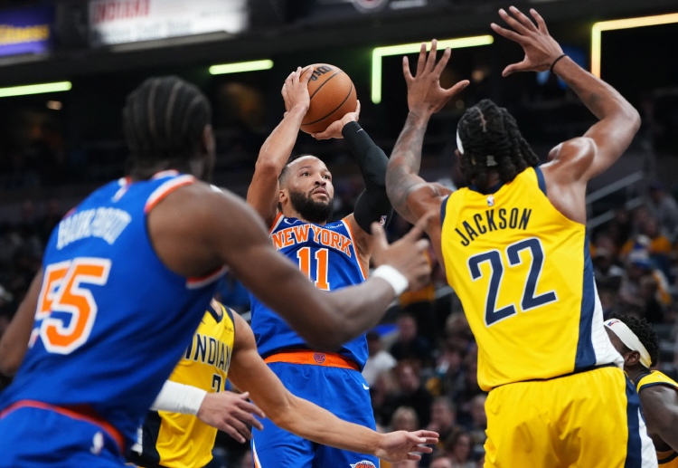 NBA Cup MVP Jalen Brunson looks set to extend his run of form as the Knicks host the Sixers