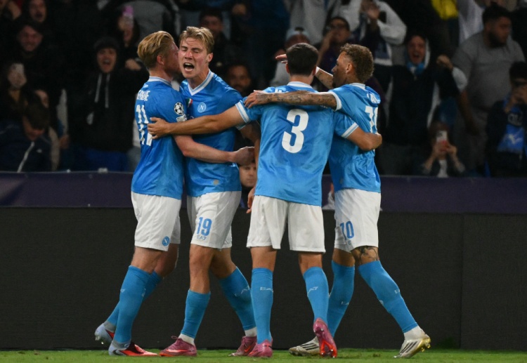 意甲联赛 上轮意甲，拉斯穆斯·霍伊隆德打入个人首个联赛梅开二度，助力那不勒斯豪取三连胜。