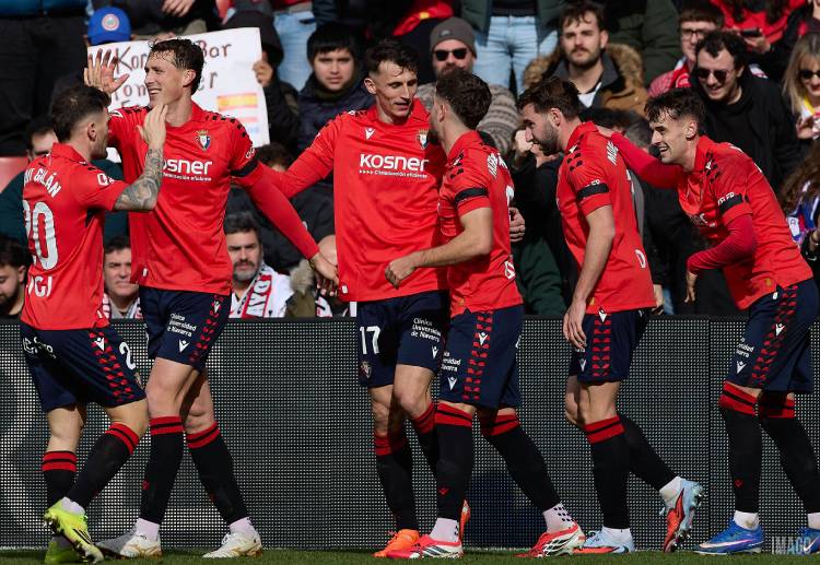 Osasuna forward Ante Budimir now has 11 La Liga goals this term