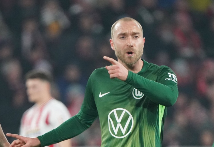 Christian Eriksen tipped to spark Wolfsburg’s attack in their upcoming Bundesliga clash with Dortmund