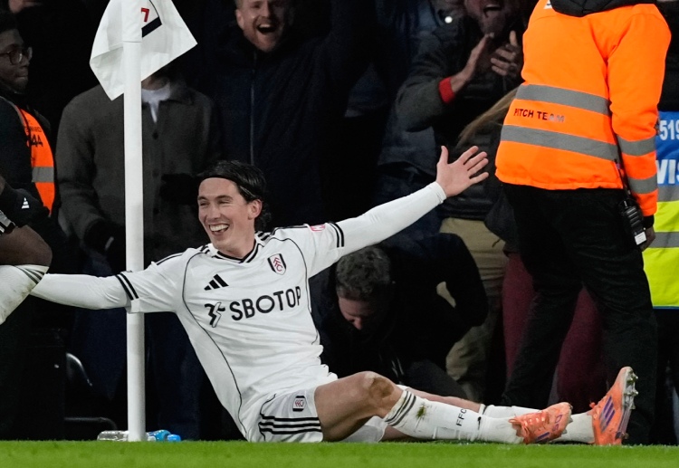 英超联赛 富勒姆锋线核心哈里·威尔逊本赛季已攻入8球，其中5球直接决定比赛胜负，本轮有望继续成为球队进攻关键。