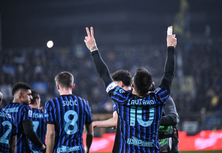 意大利杯 劳塔罗和小图拉姆是国米进攻的核心支柱。