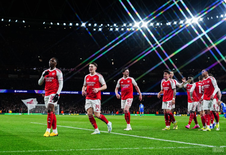 Eberechi Eze’s stunning strike fires Arsenal into the Champions League quarter‑finals