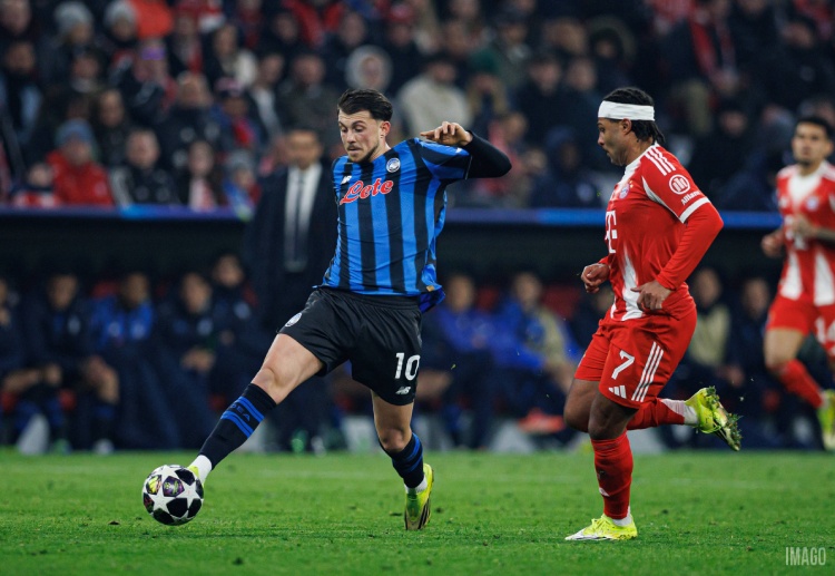 欧冠联赛 虽然萨马尔季奇头球扳回一球,但无法阻止球队出局。