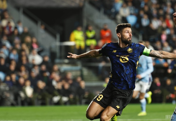 欧洲联赛 吉鲁本赛季各项赛事已收获九球，其中欧联贡献四球，这位经验丰富的前锋将主导里尔进攻。