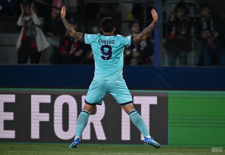 Bologna thua trận lượt đi tứ kết Europa League 2025/26 trước Aston Villa